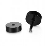 Jstyle Jewelry 3-6 Pairs Stainless Steel Mens Womens Stud Earrings Ear Plugs Tunnel