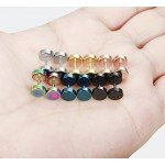 Jstyle Jewelry 3-6 Pairs Stainless Steel Mens Womens Stud Earrings Ear Plugs Tunnel