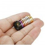 Jstyle Stainless Steel Mens Womens Hoop Earrings Huggie Ear Piercings