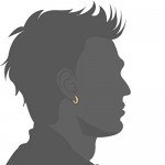 Jstyle Stainless Steel Mens Womens Hoop Earrings Huggie Ear Piercings