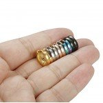 Jstyle Stainless Steel Mens Womens Hoop Earrings Huggie Ear Piercings