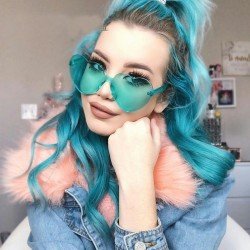 Kaleidoscope Glasses Love Heart Sunglasses Women Rimless Frame Eyewears male Female Lolita Hearts Shape Ladies Sun Glasses Kaleidoscope Glasses Love Heart Sunglasses Women Rimless Frame Eyewears male Female Lolita Hearts Shape Ladies Sun Glasses