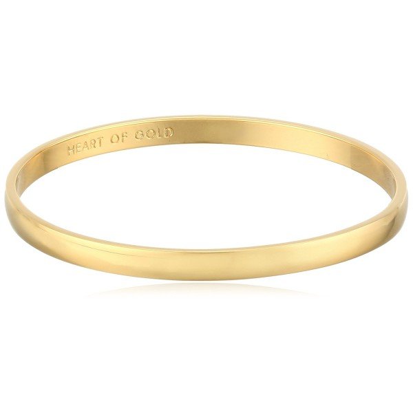 Kate Spade New York Womens Idiom Bangles 2 Heart Of Gold