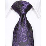 KissTies Mens Necktie Paisley Tie + Gift Box