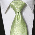 KissTies Mens Necktie Paisley Tie + Gift Box