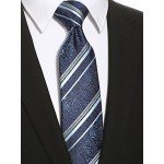 KissTies Mens Necktie Paisley Tie + Gift Box