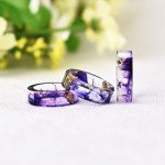 LIEBE ENGEL Hot Sale 8 Colors Gold Foil Paper Inside Resin Ring For Women And Men Jewelry Colorful High Quality Handmade Ring LIEBE ENGEL Hot Sale 8 Colors Gold Foil Paper Inside Resin Ring For Women And Men Jewelry Colorful High Quality Handmade Ring