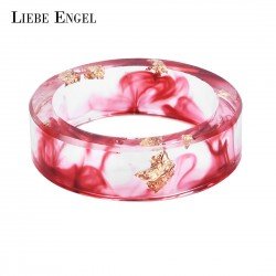 LIEBE ENGEL Hot Sale 8 Colors Gold Foil Paper Inside Resin Ring For Women And Men Jewelry Colorful High Quality Handmade Ring LIEBE ENGEL Hot Sale 8 Colors Gold Foil Paper Inside Resin Ring For Women And Men Jewelry Colorful High Quality Handmade Ring