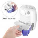 LUOYIMAN Dehumidifier Electric Mini Portable Air Dehumidifier for Home Intelligent Auto Off