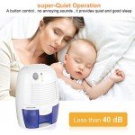 LUOYIMAN Dehumidifier Electric Mini Portable Air Dehumidifier for Home Intelligent Auto Off