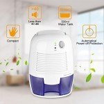 LUOYIMAN Dehumidifier Electric Mini Portable Air Dehumidifier for Home Intelligent Auto Off