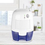 LUOYIMAN Dehumidifier Electric Mini Portable Air Dehumidifier for Home Intelligent Auto Off