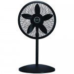 Lasko 1827 Elegance & Performance Pedestal Fan, Black
