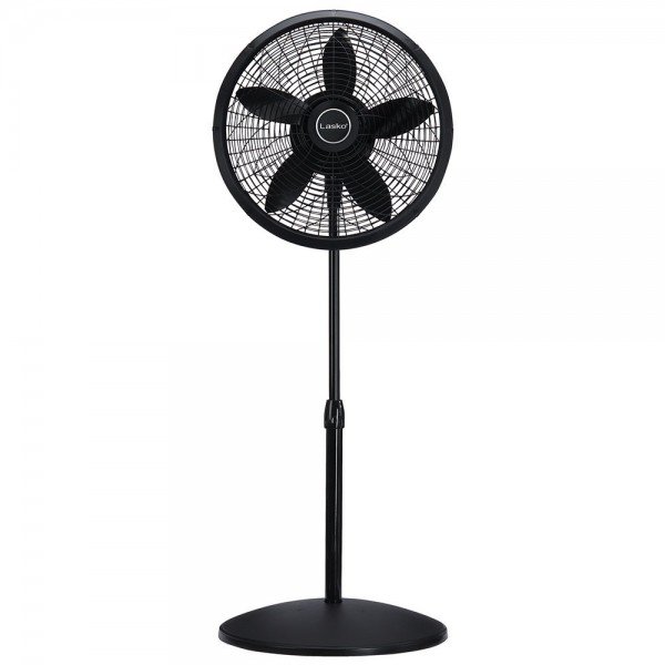 Lasko 1827 Elegance & Performance Pedestal Fan, Black