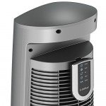 Lasko Wind Curve Fan with Fresh Air Ionizer, 42-Inch, Silver (2551)