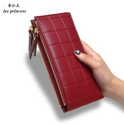 Lee Princess Wallet for Girls Phone With Double Zipper Coin Purse Holders Money Bag Ladies Purse Women Slim Wallets Female Lee Princess Wallet for Girls Phone With Double Zipper Coin Purse Holders Money Bag Ladies Purse Women Slim Wallets Female