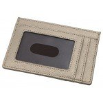 Linscra Leather RFID Blocking Minimalist Credit Card Holder Slim Pocket Wallets for Men & Women