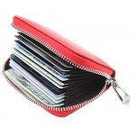 Linscra Leather RFID Blocking Minimalist Credit Card Holder Slim Pocket Wallets for Men & Women