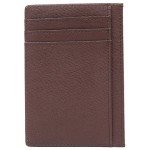 Linscra Leather RFID Blocking Minimalist Credit Card Holder Slim Pocket Wallets for Men & Women