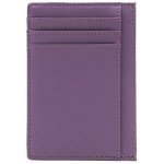 Linscra Leather RFID Blocking Minimalist Credit Card Holder Slim Pocket Wallets for Men & Women