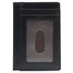 Linscra Leather RFID Blocking Minimalist Credit Card Holder Slim Pocket Wallets for Men & Women