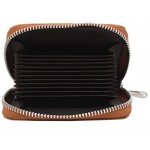 Linscra Leather RFID Blocking Minimalist Credit Card Holder Slim Pocket Wallets for Men & Women