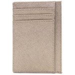 Linscra Leather RFID Blocking Minimalist Credit Card Holder Slim Pocket Wallets for Men & Women