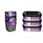 Litter Genie Plus Ultimate Cat Litter Odor Control Pail - Silver