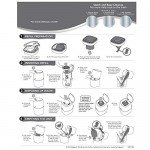 Litter Genie Plus Ultimate Cat Litter Odor Control Pail - Silver