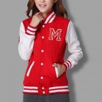 M logo classical bomber ladies jacket women coat female autumn casual cardigan team patchwork Baseball o-neck tops bolero 2017 M logo classical bomber ladies jacket women coat female autumn casual cardigan team patchwork Baseball o-neck tops bolero 2017