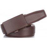Marino Men’s Genuine Leather Ratchet Dress Belt With Automatic Buckle, Enclosed in an Elegant Gift Box