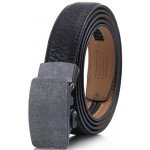 Marino Men’s Genuine Leather Ratchet Dress Belt With Automatic Buckle, Enclosed in an Elegant Gift Box