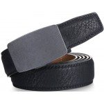 Marino Men’s Genuine Leather Ratchet Dress Belt With Automatic Buckle, Enclosed in an Elegant Gift Box