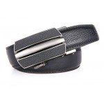 Marino Men’s Genuine Leather Ratchet Dress Belt With Automatic Buckle, Enclosed in an Elegant Gift Box