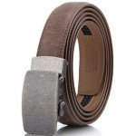 Marino Men’s Genuine Leather Ratchet Dress Belt With Automatic Buckle, Enclosed in an Elegant Gift Box