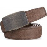 Marino Men’s Genuine Leather Ratchet Dress Belt With Automatic Buckle, Enclosed in an Elegant Gift Box