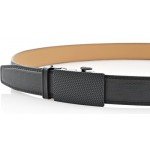 Marino Men’s Genuine Leather Ratchet Dress Belt With Automatic Buckle, Enclosed in an Elegant Gift Box