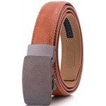 Marino Men’s Genuine Leather Ratchet Dress Belt With Automatic Buckle, Enclosed in an Elegant Gift Box
