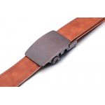 Marino Men’s Genuine Leather Ratchet Dress Belt With Automatic Buckle, Enclosed in an Elegant Gift Box