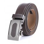 Marino Men’s Genuine Leather Ratchet Dress Belt With Automatic Buckle, Enclosed in an Elegant Gift Box