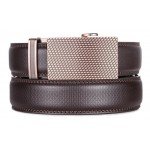 Marino Men’s Genuine Leather Ratchet Dress Belt With Automatic Buckle, Enclosed in an Elegant Gift Box