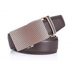 Marino Men’s Genuine Leather Ratchet Dress Belt With Automatic Buckle, Enclosed in an Elegant Gift Box