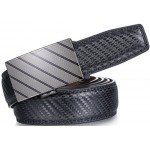 Marino Men’s Genuine Leather Ratchet Dress Belt With Automatic Buckle, Enclosed in an Elegant Gift Box