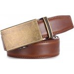 Marino Men’s Genuine Leather Ratchet Dress Belt With Automatic Buckle, Enclosed in an Elegant Gift Box