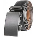 Marino Men’s Genuine Leather Ratchet Dress Belt With Automatic Buckle, Enclosed in an Elegant Gift Box