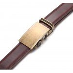 Marino Men’s Genuine Leather Ratchet Dress Belt With Automatic Buckle, Enclosed in an Elegant Gift Box