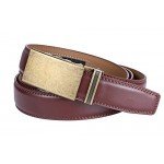Marino Men’s Genuine Leather Ratchet Dress Belt With Automatic Buckle, Enclosed in an Elegant Gift Box