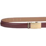 Marino Men’s Genuine Leather Ratchet Dress Belt With Automatic Buckle, Enclosed in an Elegant Gift Box
