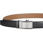 Marino Men’s Genuine Leather Ratchet Dress Belt With Automatic Buckle, Enclosed in an Elegant Gift Box