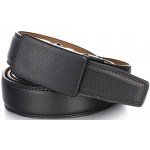 Marino Men’s Genuine Leather Ratchet Dress Belt With Automatic Buckle, Enclosed in an Elegant Gift Box